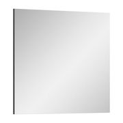 Quadratischer Spiegel in seitlicher Perspektive