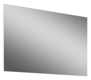 Rechteckiger Wandspiegel in schräger Perspektive