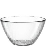 Doorzichtige glazen schaal Attivo 12 cm, zijaanzicht