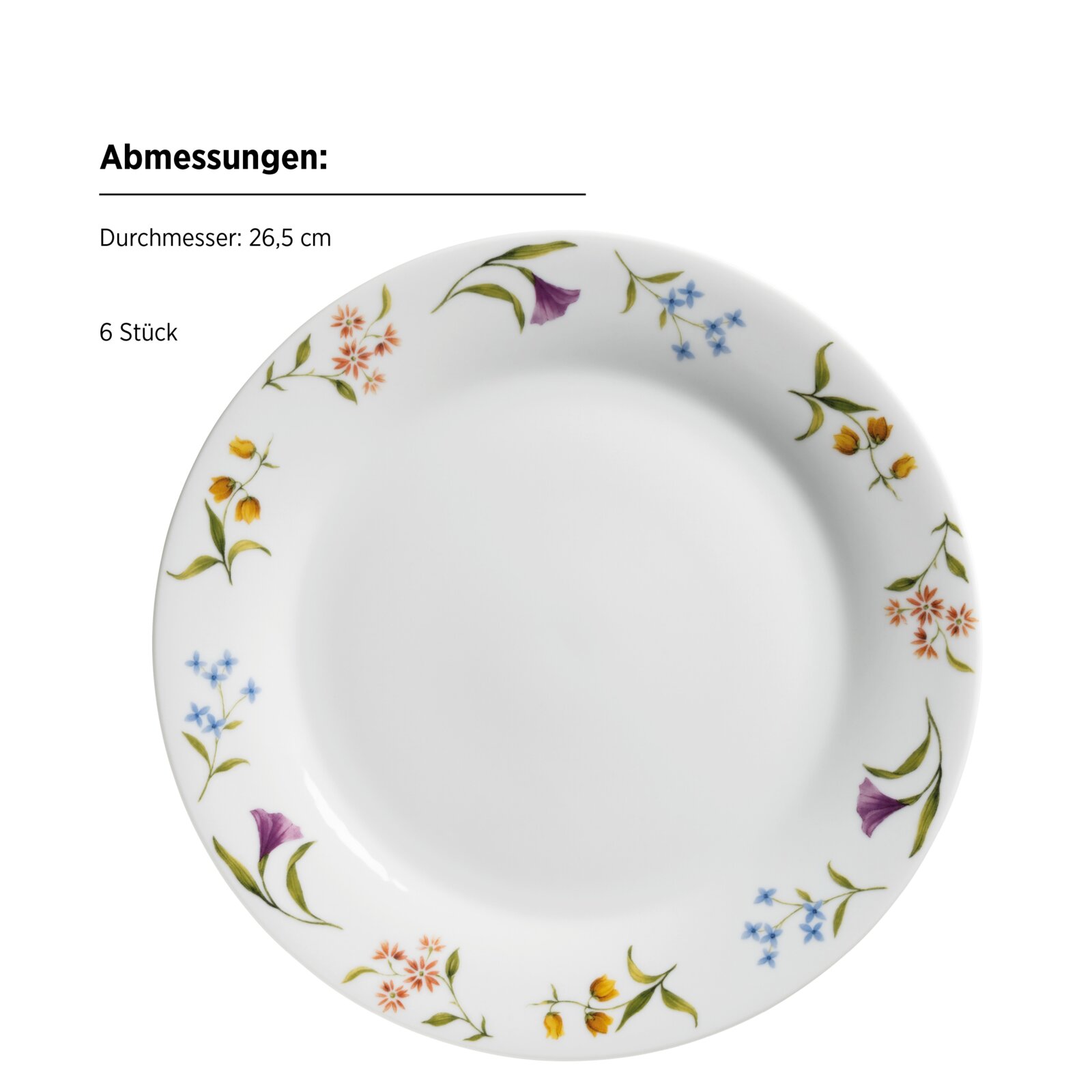 Mäser Tellerset 18-tlg. ZOSMA