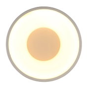 Runde Deckenleuchte Globo Lighting BERTHOLD mit warmweißer Beleuchtung, Ansicht von unten