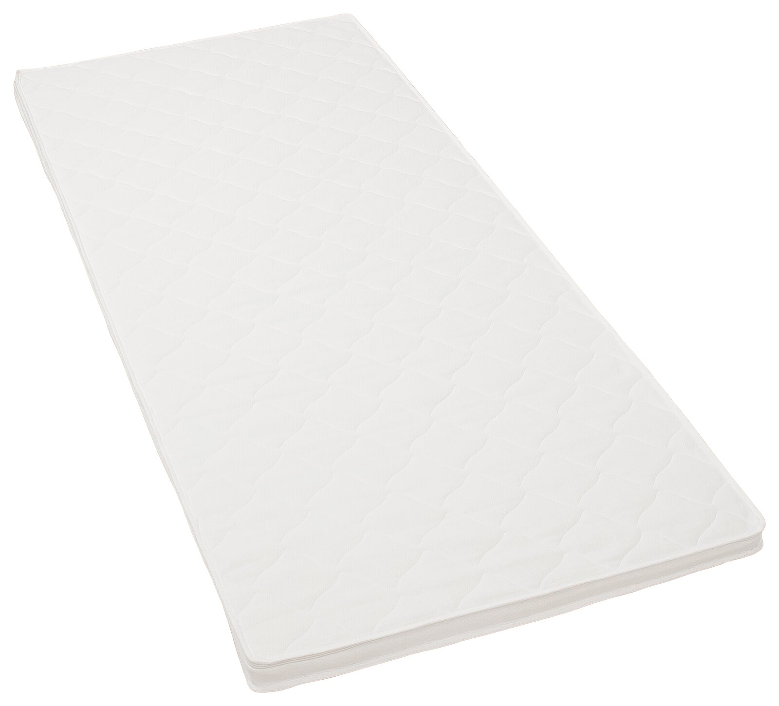 Z2 Viskoelastik-Topper STANDARD Viskoelastik-Topper STANDARD in Draufsicht, weiß, mit gestepptem Muster