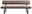 Venjakob Sitzbank 200cm P-7-IMPULS