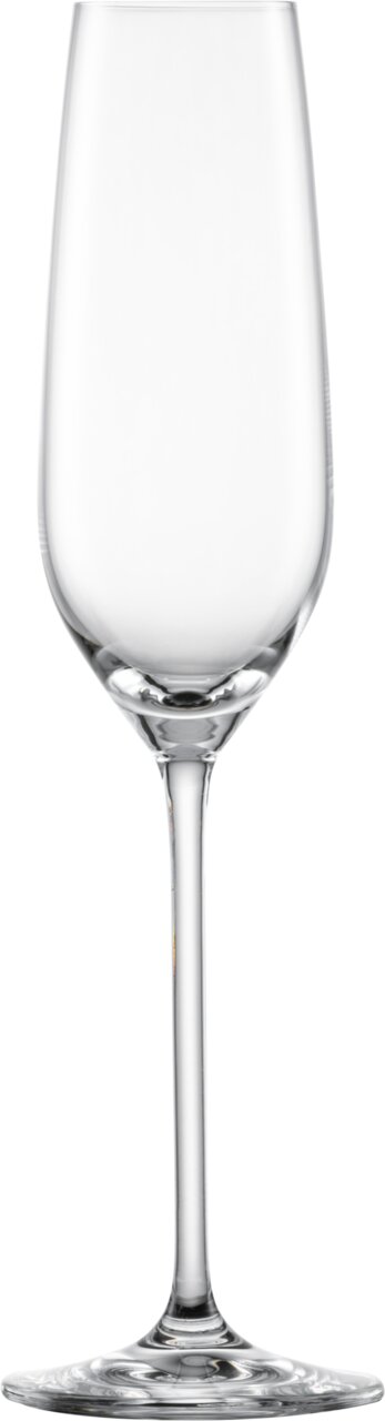 Fortissimo-champagneglas in vooraanzicht