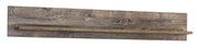 Wandboard aus Holz in Frontansicht mit natürlicher Holzmaserung