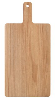 Holz-Schneidebrett mit Griff, Draufsicht