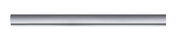 Metallschiene in seitlicher Perspektive, 0,5 Meter lang