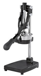 Profi-Granatapfelpresse LIVORN aus Metall, seitliche Perspektive