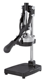 Profi-Granatapfelpresse LIVORN aus Metall, seitliche Perspektive