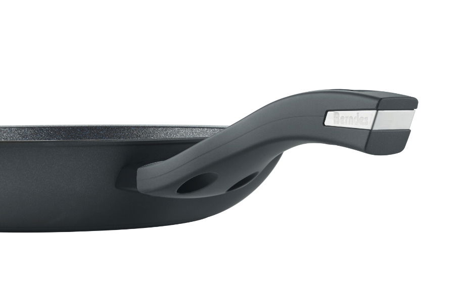 Seitenansicht einer Bratpfanne Balance Enduro 30cm mit ergonomischem Griff.