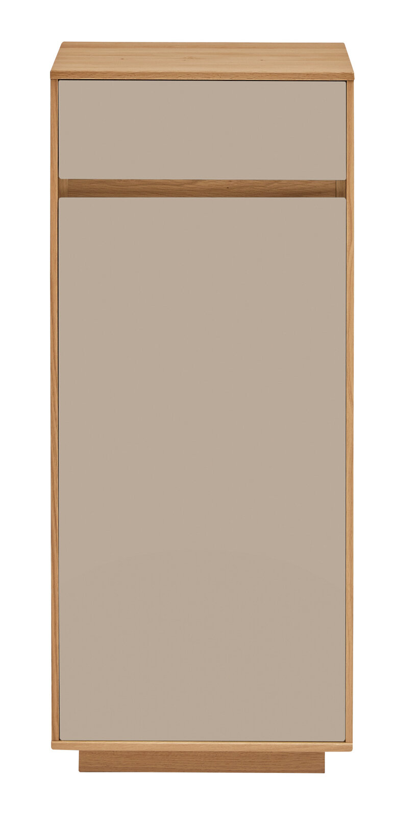 VOSS Kommode V100 Kommode aus Holz mit zwei Schubladen, frontal fotografiert