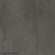 Dekor HPL-Arbeitsplatte in grauer Betonoptik, Nahaufnahme