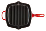 Grillpfanne 26cm Kirschrot, Draufsicht