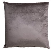 Graues Kissen 45x45cm, Vorderansicht