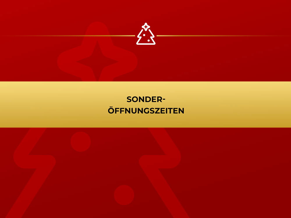 Sonderöffnungszeiten Weihnachten
