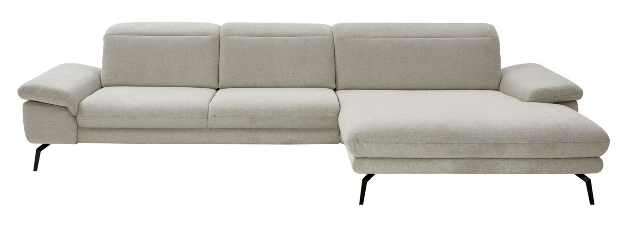 Beige Longchairkombination Beldomo Style EMILI, Vorderansicht