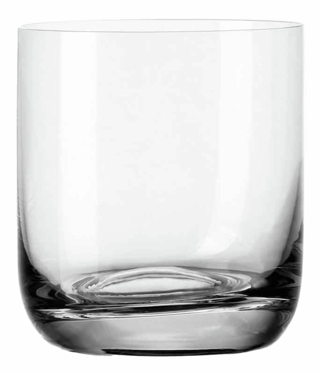 Klares Trinkglas Daily 320ml, seitliche Perspektive