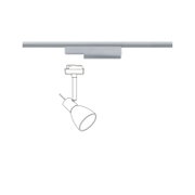 Zigbee URAIL SingleAdapter van PAULMANN, zijaanzicht, toont de verbinding tussen de rail en de lamp.