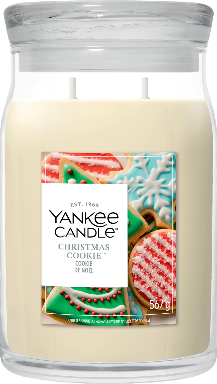 Yankee Candle Duftkerze groß Christmas Cooki XMAS