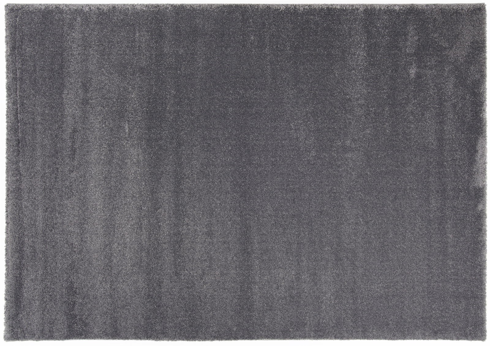 OCI Uni-Teppich BELLEVUE Grauer Uni-Teppich in Draufsicht
