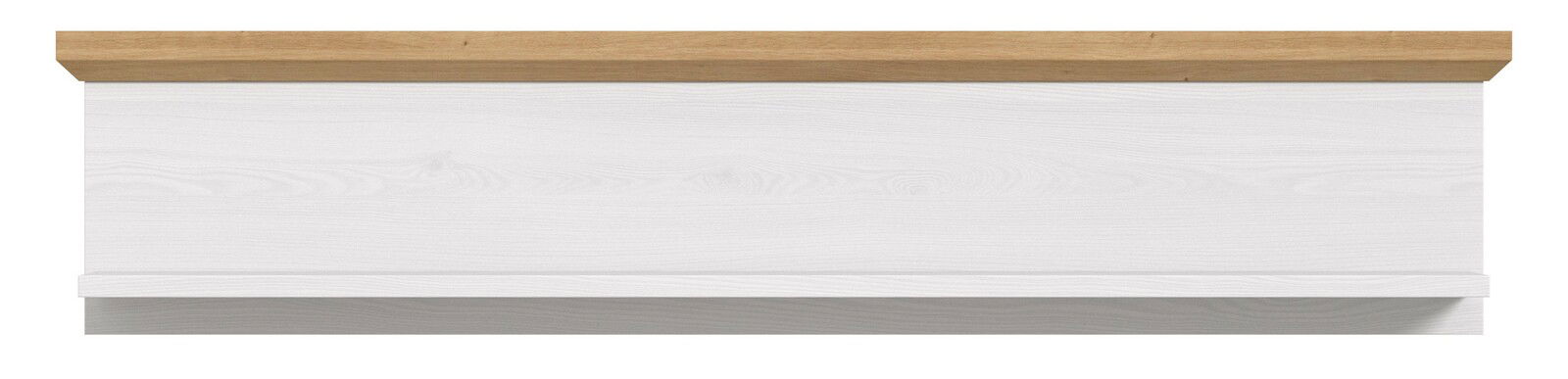 Wandboard in Holzoptik, Ansicht von vorne