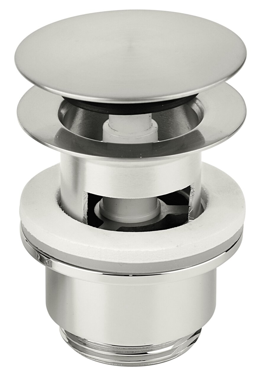 Damixa Ablaufgarnitur SILHOUET Ablaufgarnitur aus Edelstahl in seitlicher Perspektive