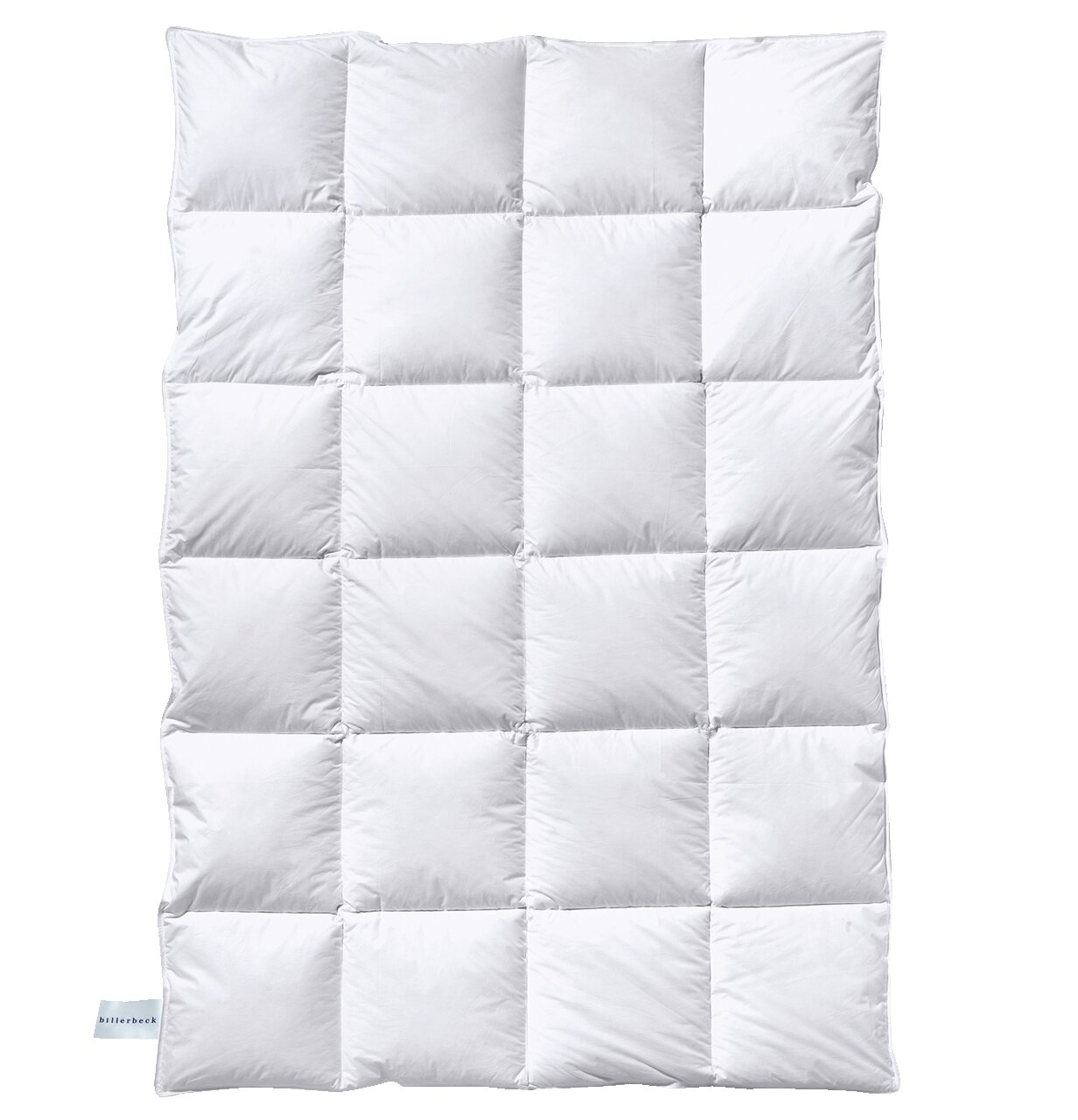billerbeck Daunendecke POLARSTERN Daunendecke POLARSTERN von oben, ca. 135x200 cm, weiß, mit quadratischer Steppung.