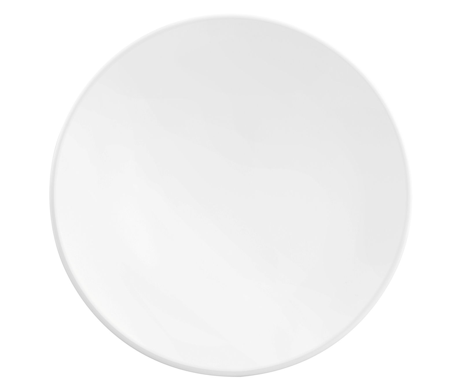 Seltmann Weiden Frühstücksteller LIFE Weißer Frühstücksteller, 22,5 cm, Draufsicht