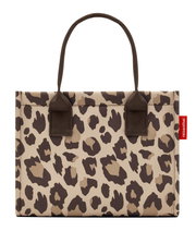 Leopardenmuster Shopper Tasche, Vorderansicht