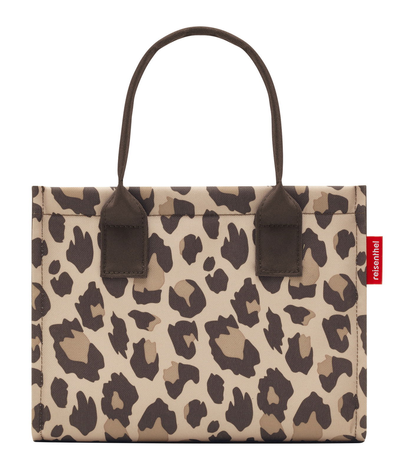 Leopardenmuster Shopper Tasche, Vorderansicht