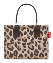 Leopardenmuster Shopper Tasche, Vorderansicht