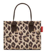 Shopper met luipaardprint, vooraanzicht
