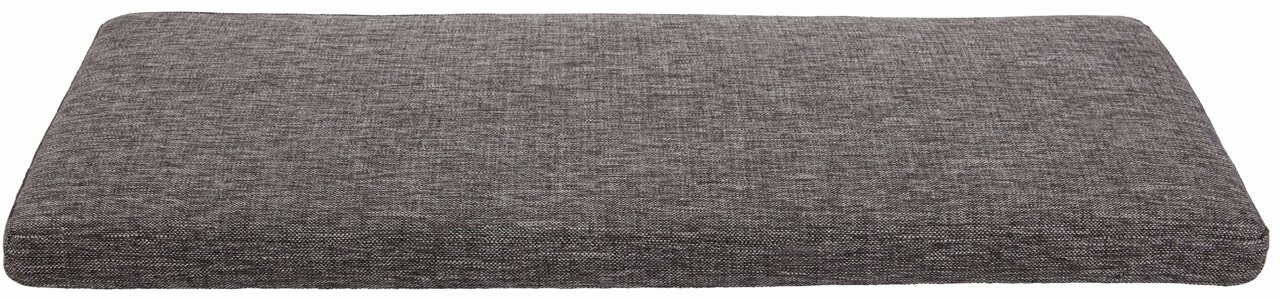 VOSS Sitzkissen SALEA Graues Sitzkissen in rechteckiger Form, seitliche Perspektive