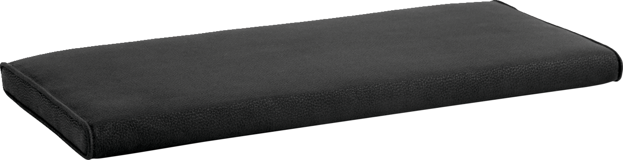 VOSS Sitzkissen SANTINA Schwarzes Sitzkissen in rechteckiger Form, seitliche Perspektive
