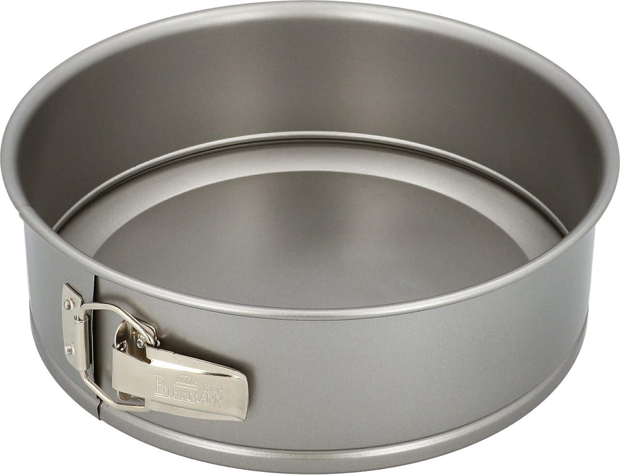 Springform aus Metall mit einem Durchmesser von 26 cm, seitliche Perspektive