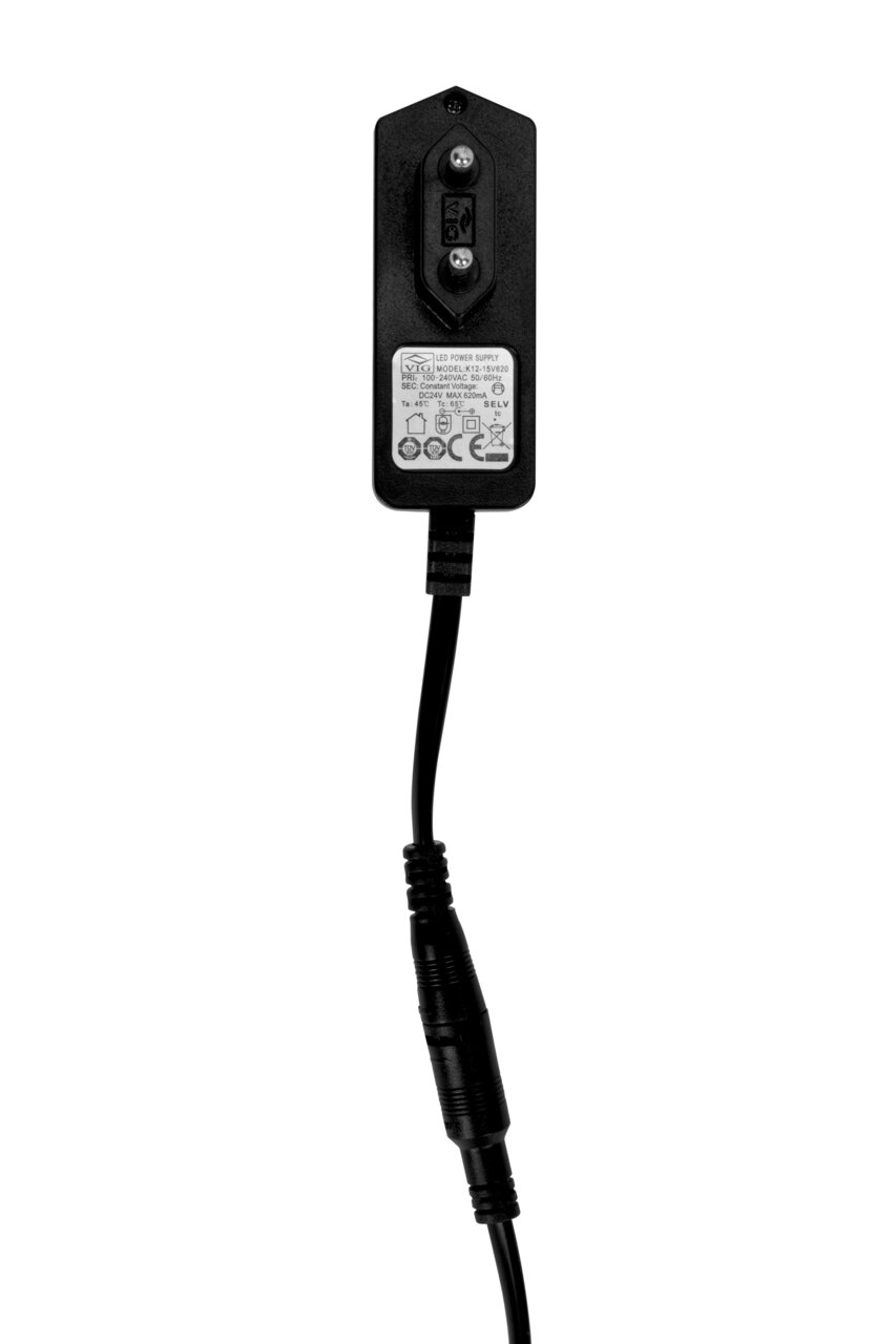 Netzteil für LED-Deckenfluter, Ansicht von oben