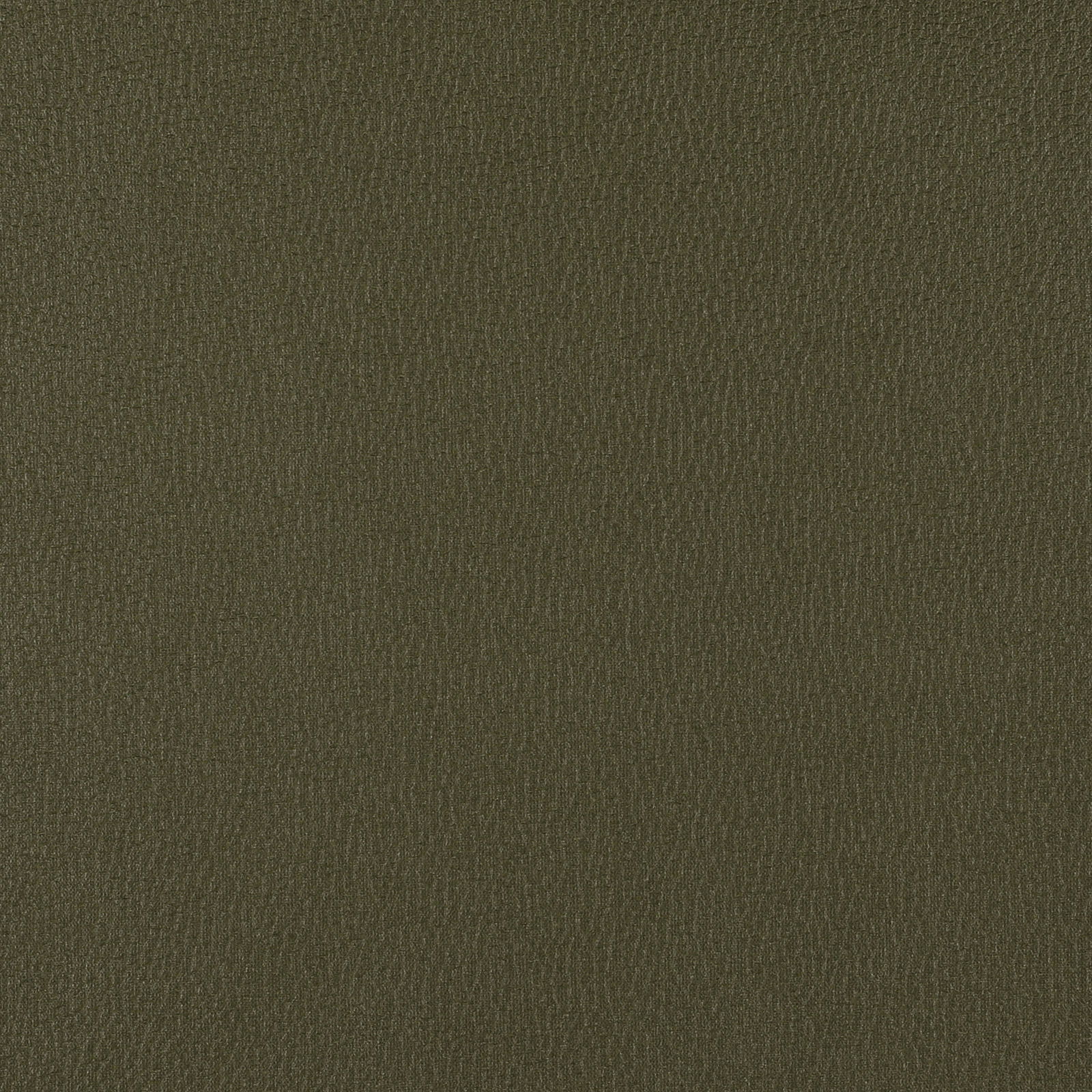 Nahaufnahme eines olivgrünen Stoffes mit feiner Textur, verwendet für Armlehnstuhl.
