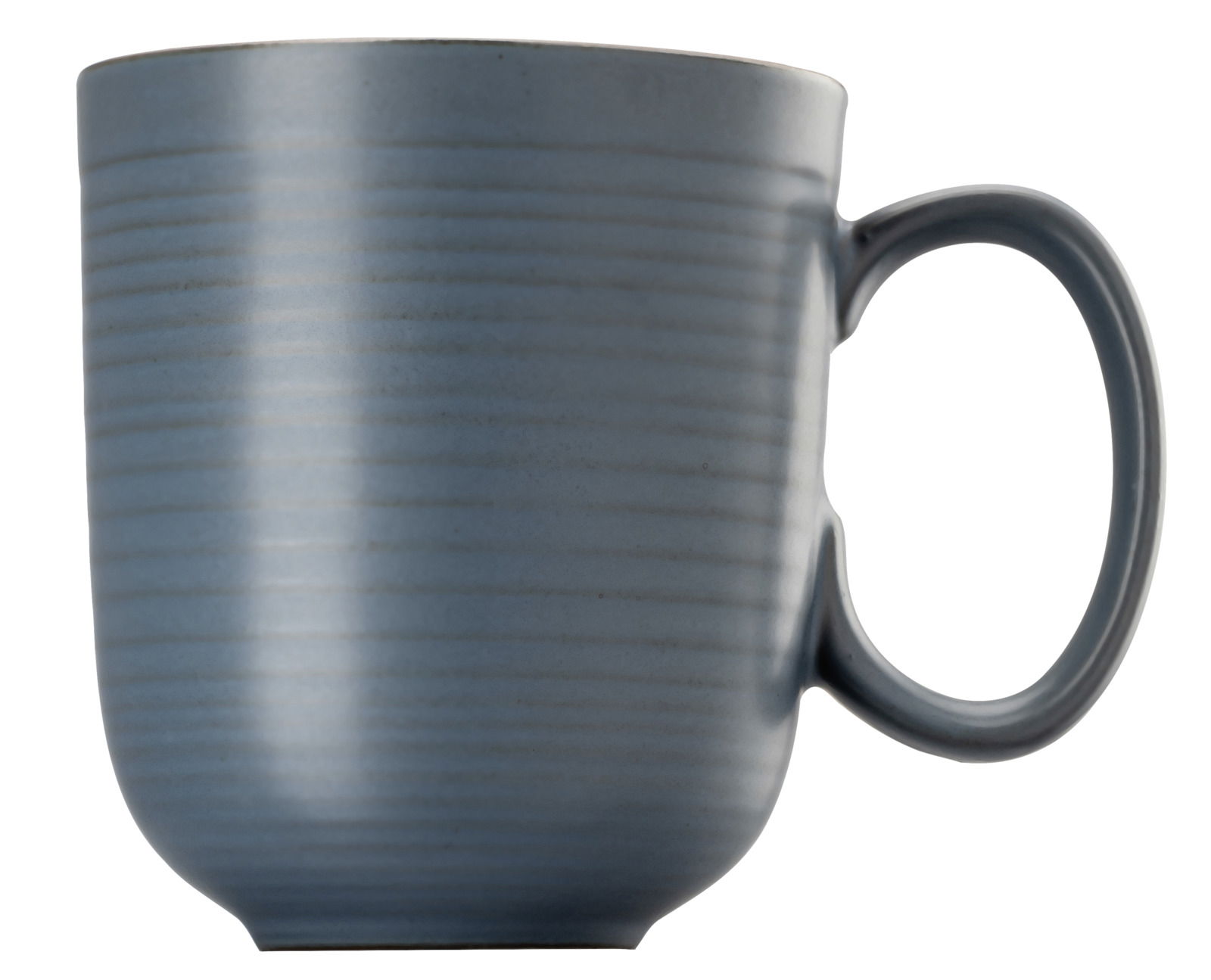 Thomas Becher mit Henkel NATURE Grauer Becher mit Henkel, seitliche Ansicht