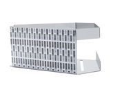 Eckablage Meleto, glänzend, seitliche Perspektive