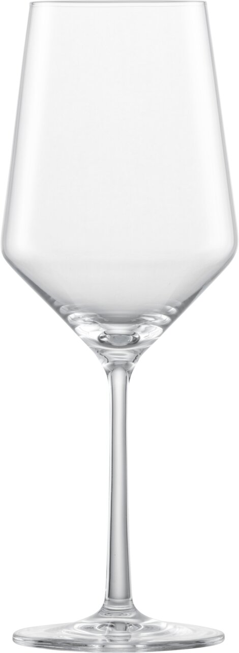 Een elegant glas voor rode cabernet uit de Pure-collectie, gezien van voren.