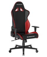 Gaming Stuhl Gladiator in Schwarz und Rot, seitliche Perspektive