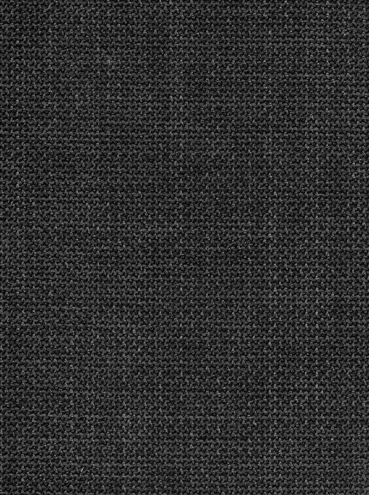 Nahaufnahme eines schwarzen Stoffmusters in Draufsicht