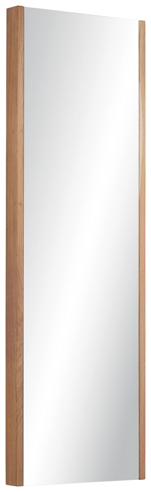 Linea Natura Spiegel STUDIO LINE Rechteckiger Spiegel mit Holzrahmen, seitliche Perspektive