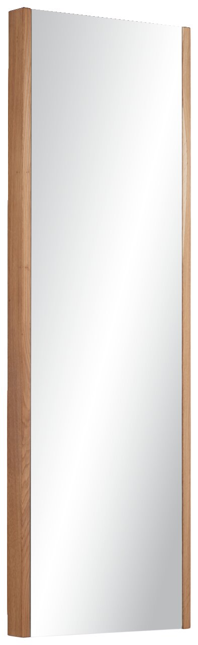 Linea Natura Spiegel STUDIO LINE Rechteckiger Spiegel mit Holzrahmen, seitliche Perspektive