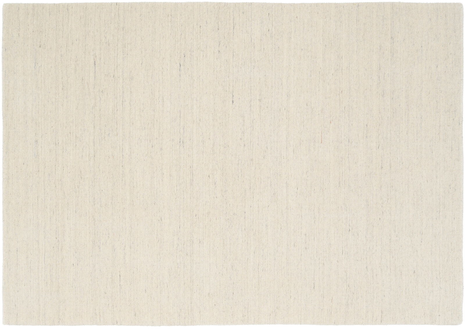 OCI Wollteppich SAMBIA Beige Wollteppich in Draufsicht, schlichtes Design