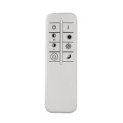 Fernbedienung für LED-Hängeleuchte Anelli, Vorderansicht mit verschiedenen Symbolen zur Steuerung der Lichtintensität und -modi.