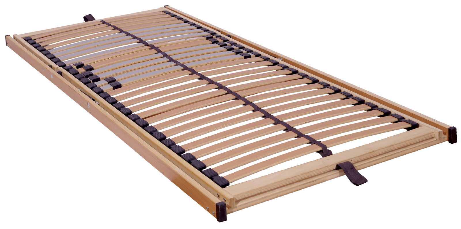 Z2 Lattenrost OBERON Lattenrost KT FT 100 x 200 cm aus Holz, seitliche Perspektive