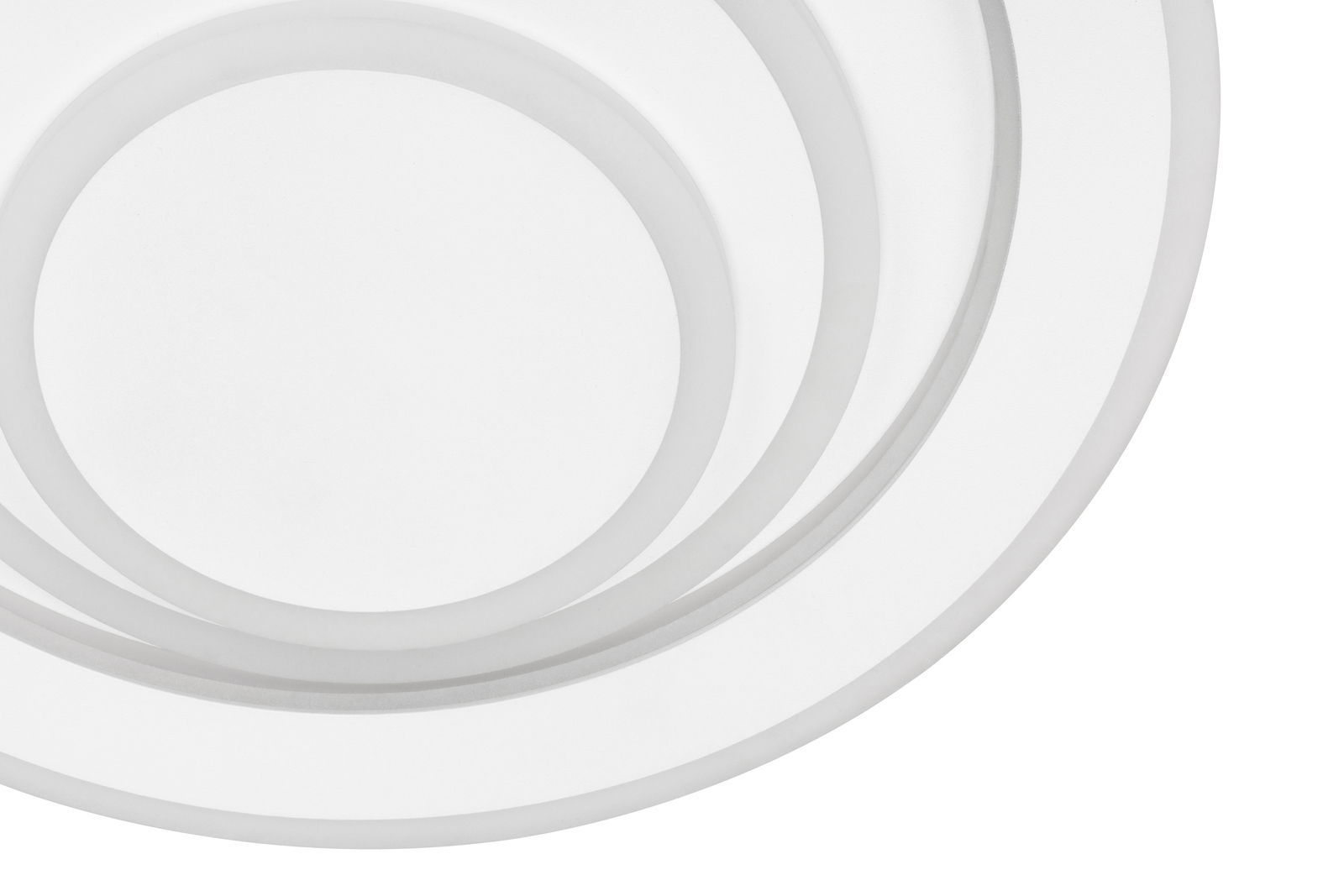 Novel LED-Deckenleuchte Moderne LED-Deckenleuchte in kreisförmigem Design, Ansicht von unten