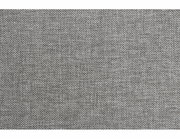 Grauer Stoff mit feiner Webstruktur, Nahaufnahme