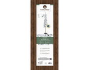 Verpackung der beschneiten Alpine Tanne von Everlands, frontal abgebildet.